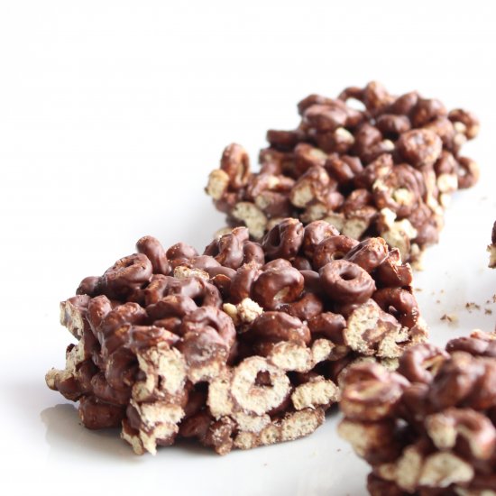 Chocolate Cheerio Bars