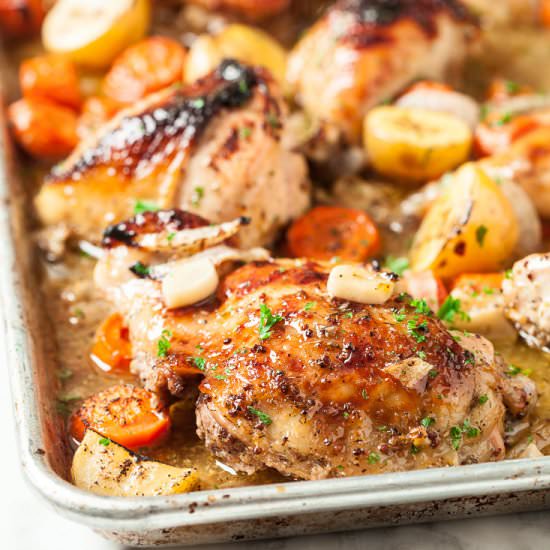 Sheet Pan Roast Chicken