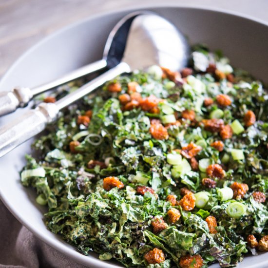 Curried Kale Salad