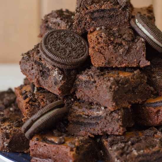 cookies & cream brownies