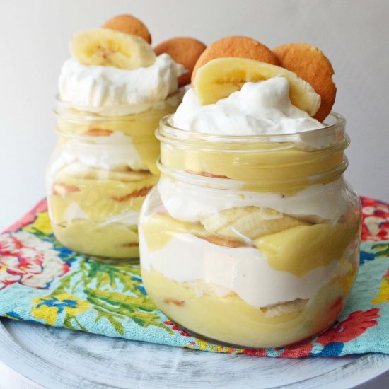 Homemade Banana Pudding Dessert