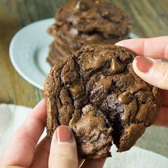 Chocolate Chip Cake Mix Cookies