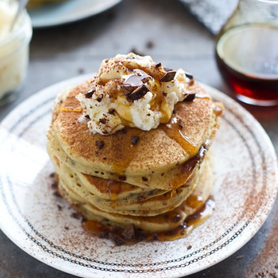 Tiramisu Pancakes