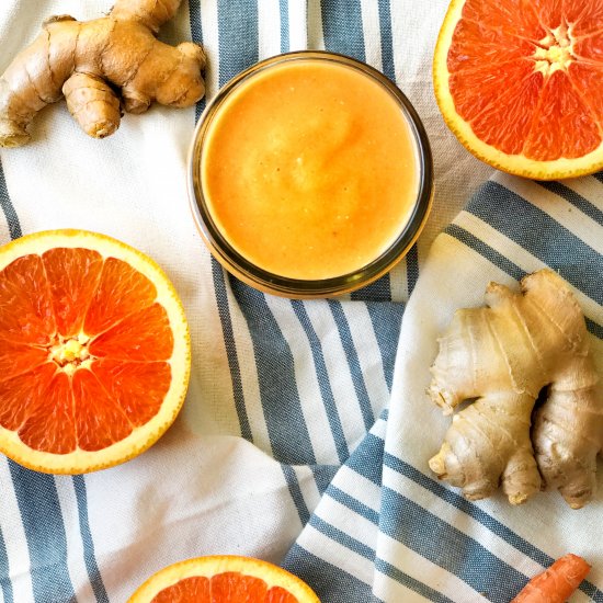 Ginger Turmeric Carrot Smoothie