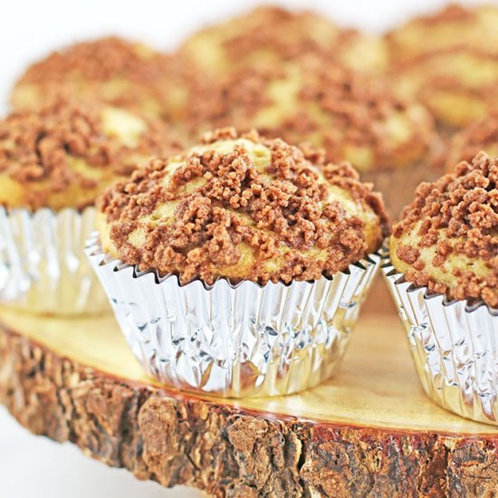 Best Ever Banana Crumb Muffins