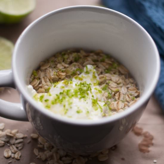 Key Lime Pie Overnight Oats