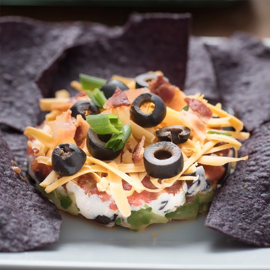 Easy Layered Taco Dip