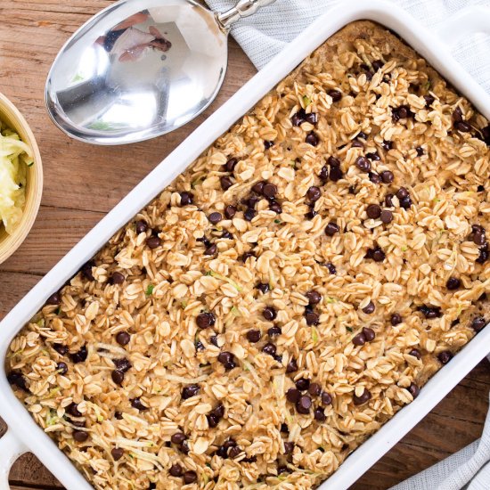 Zucchini Chocolate Chip Oatmeal