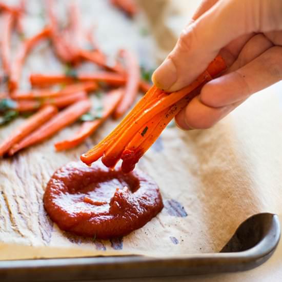 Baked Carrot Fries