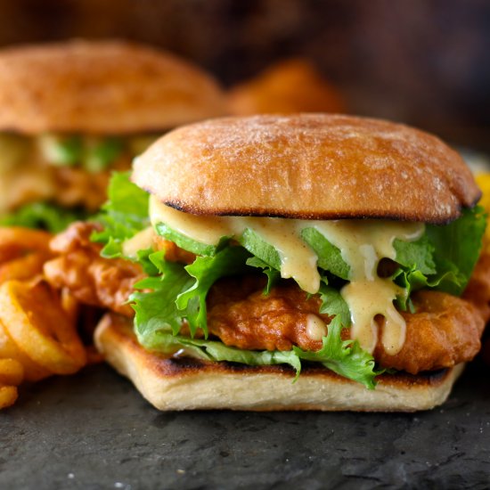 Chicken Crisper Sandwiches