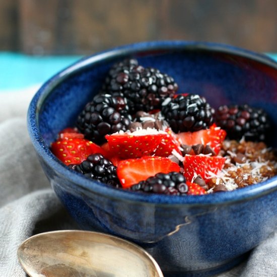 Chocolate Breakfast Quinoa