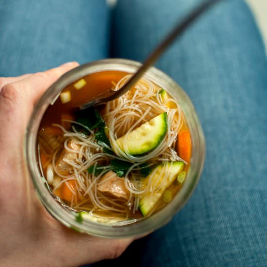 Home Made Instant Noodle Soup!