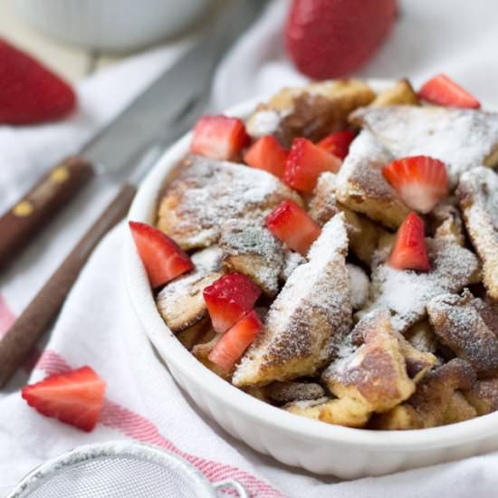 Kaiserschmarrn with Strawberry