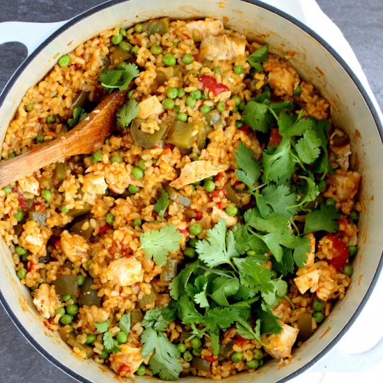 One Pot Chicken and Rice