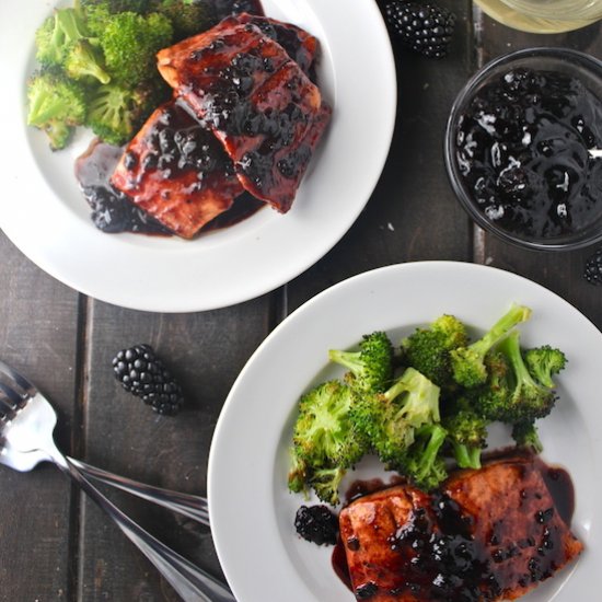 Berry Glazed Salmon