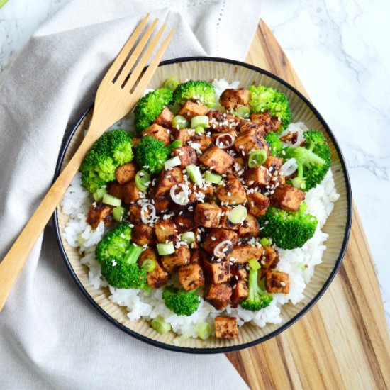 Asian Tofu Broccoli Srir-Fry