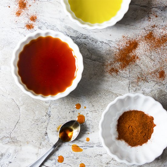 Paprika Infused Olive Oil