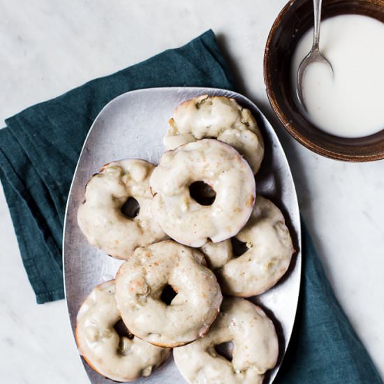 Irish Apple Cake Donuts