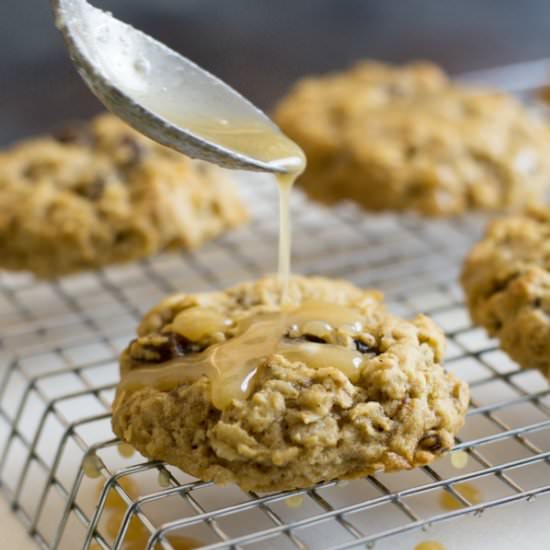 Gluten Free Oatmeal Raisin Cookies