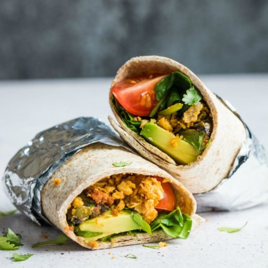 Ultimate Vegan Breakfast Burrito