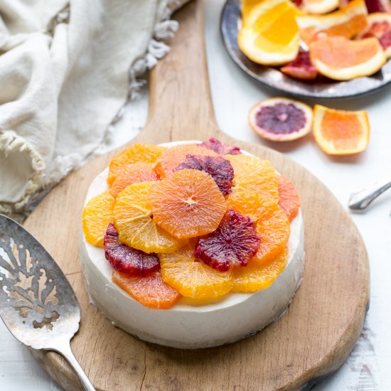 Lemon Cheesecake with Citrus