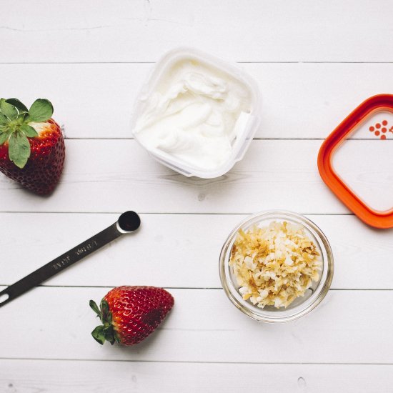 Coconut Yogurt Fruit Dip