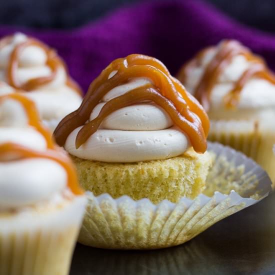 Salted Caramel Cupcakes