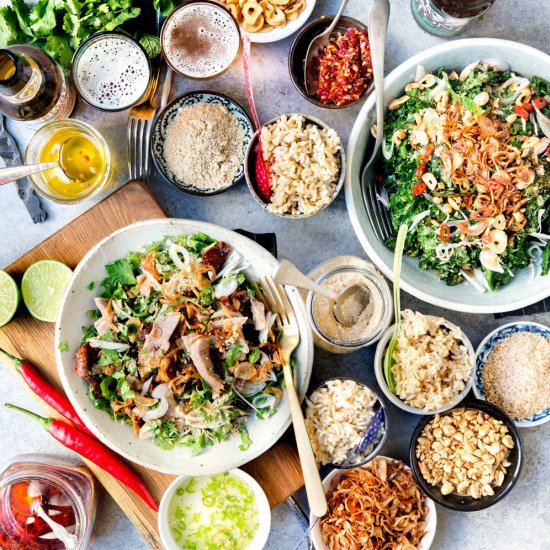 Burmese-Style Salads