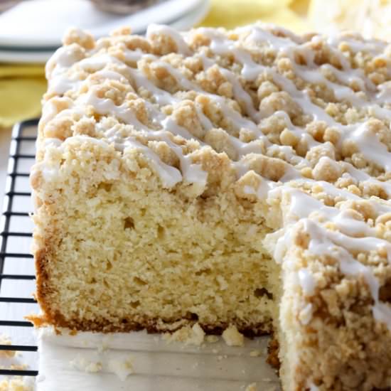 lemon crumb coffee cake