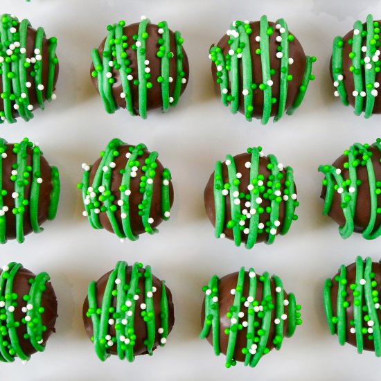 Thin Mint Cookie Truffles