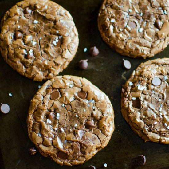 Buckwheat Double Chocolate Cookies