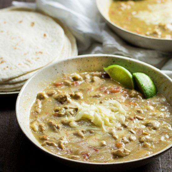 Slow Cooker Pork Green Chili