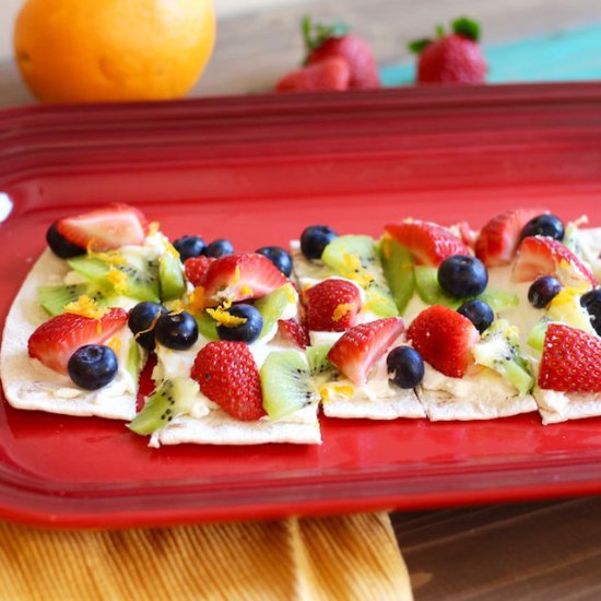 Flatbread Fruit Pizza