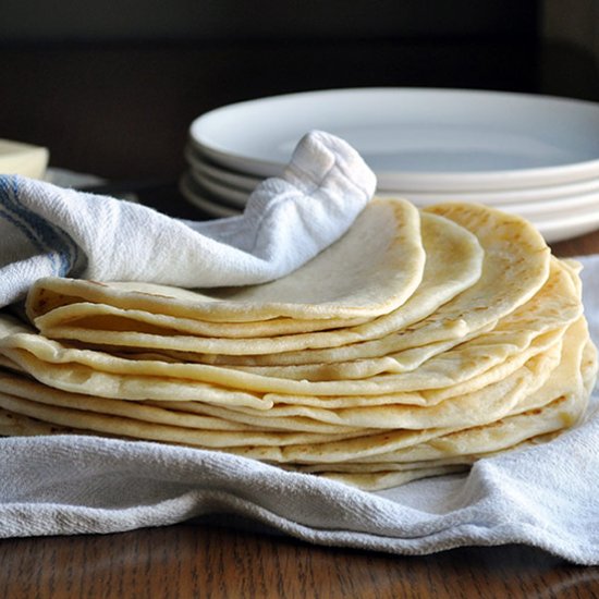 Easy Homemade Tortillas