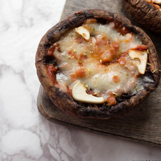 Portobello Mushroom Pizza