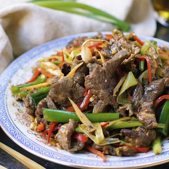 Paleo Mongolian Beef (Whole30/Keto)