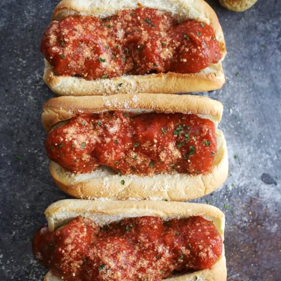 Vegan Meatball Subs