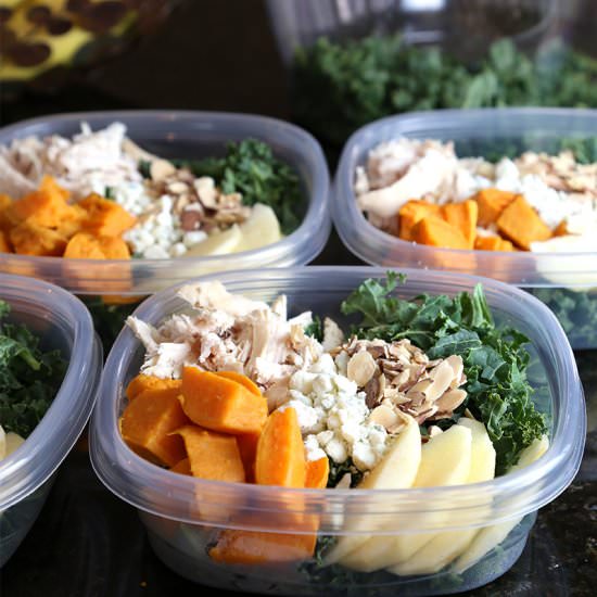 Meal Prep: Harvest Chicken Salads