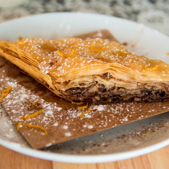 Chocolate Baklava