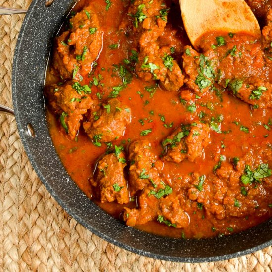 Instant Pot Bombay Lamb Curry