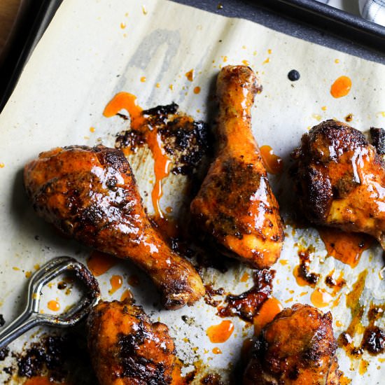 Paleo Buffalo Chicken Drumsticks