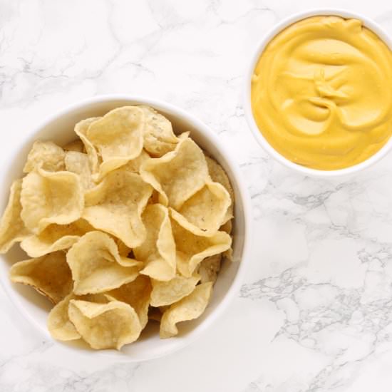 Spicy Plant-Based Nacho Cheese