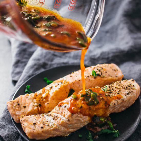 Instant pot salmon