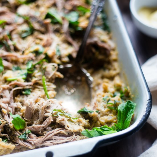 Slow Cooker Honey Mustard Pork