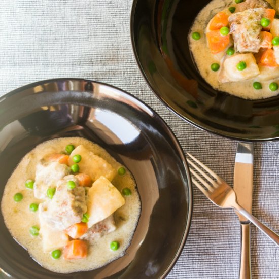 Beef Stew with Celery Root & Carrot