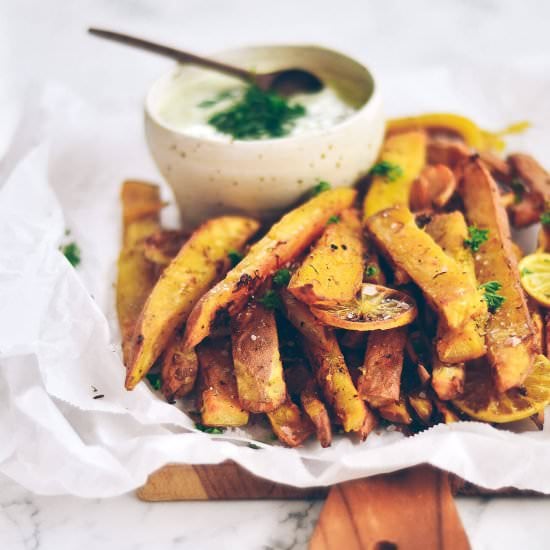 Extra Crispy Sweet Potato Fries