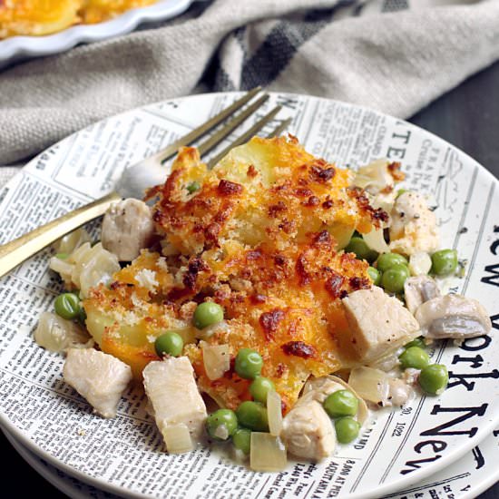 Potato-Topped Chicken Pot Pie