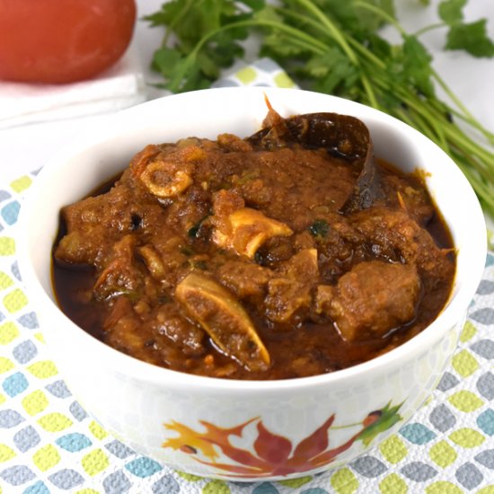 Coconut Milk Mutton Curry