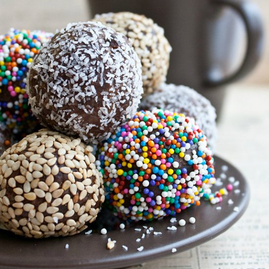 Chocolate Date Balls