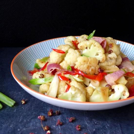 Spicy Dy-pot Cauliflower